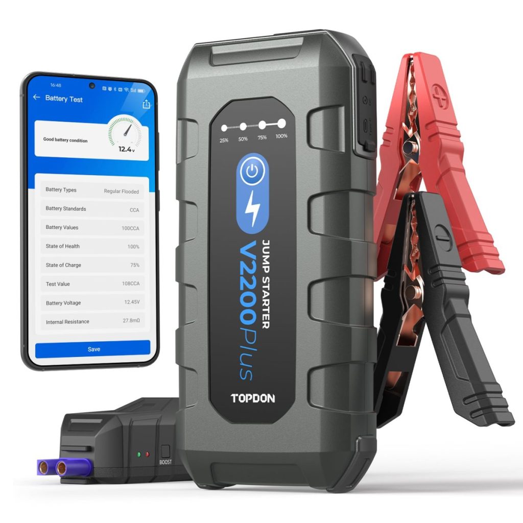 Booster batterie diesel puissant TOPDON V2200 Plus