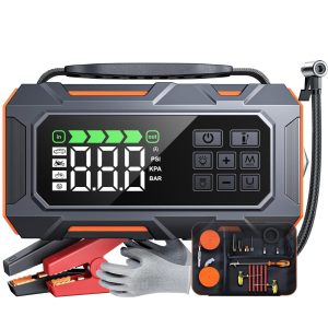 Booster batterie moto 26800mAh 8000A 160PSI