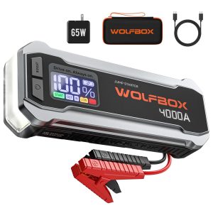 Booster diesel WOLFBOX 4000A 24000mAh